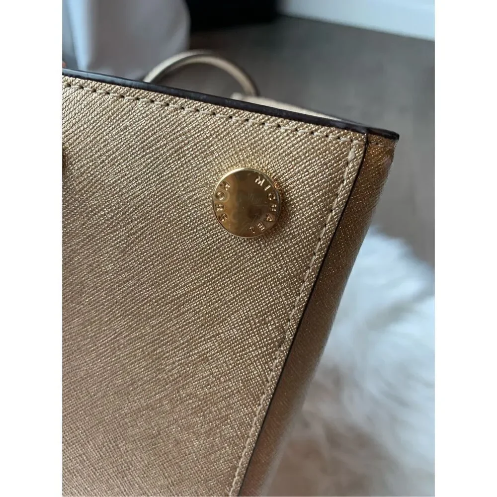 Michael Kors gold handbag Crossbody bag Karla watches gold